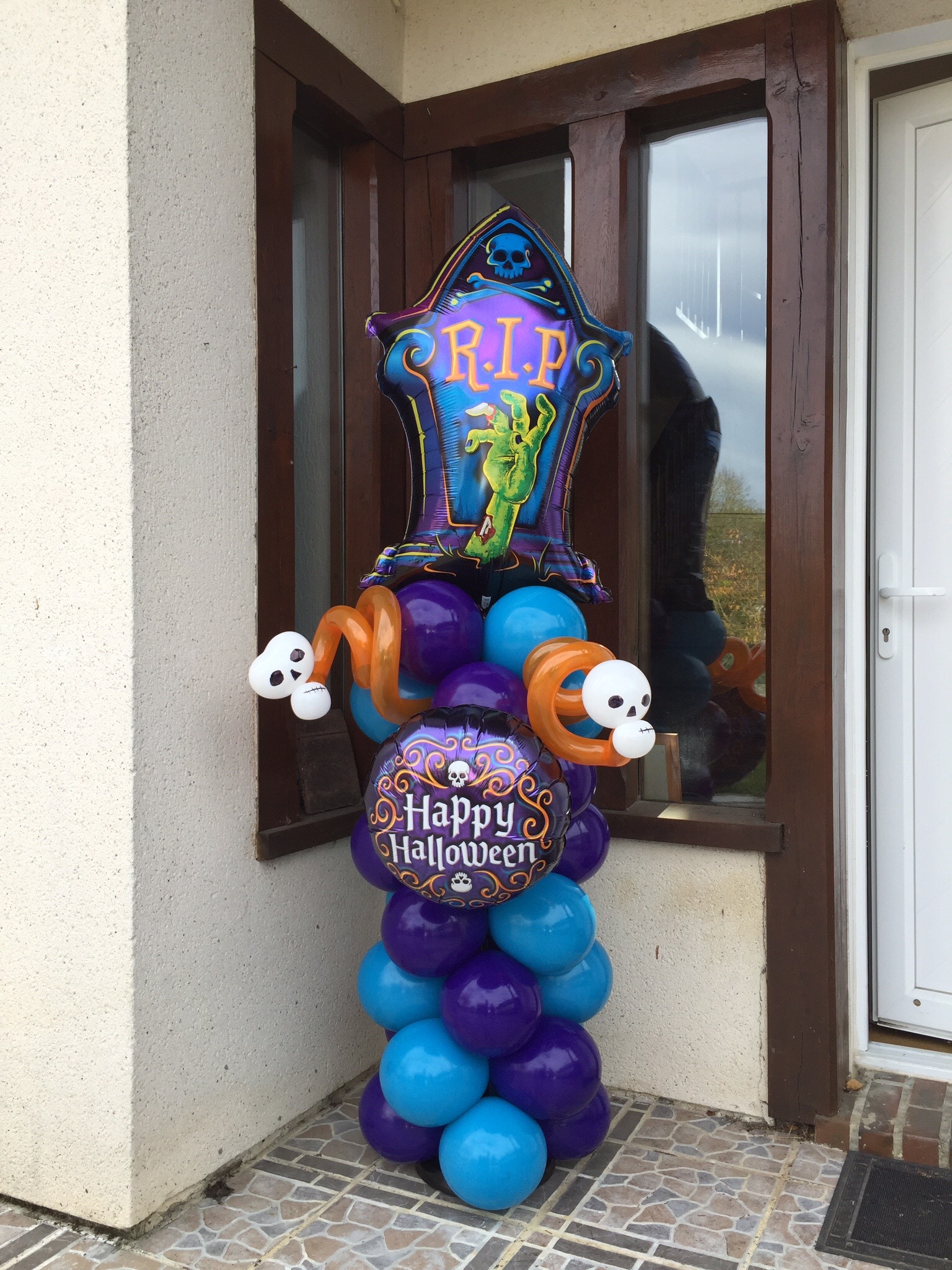 Colonne ballon Haloween