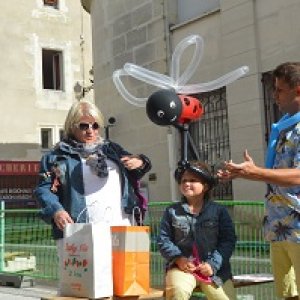 animaux en ballons