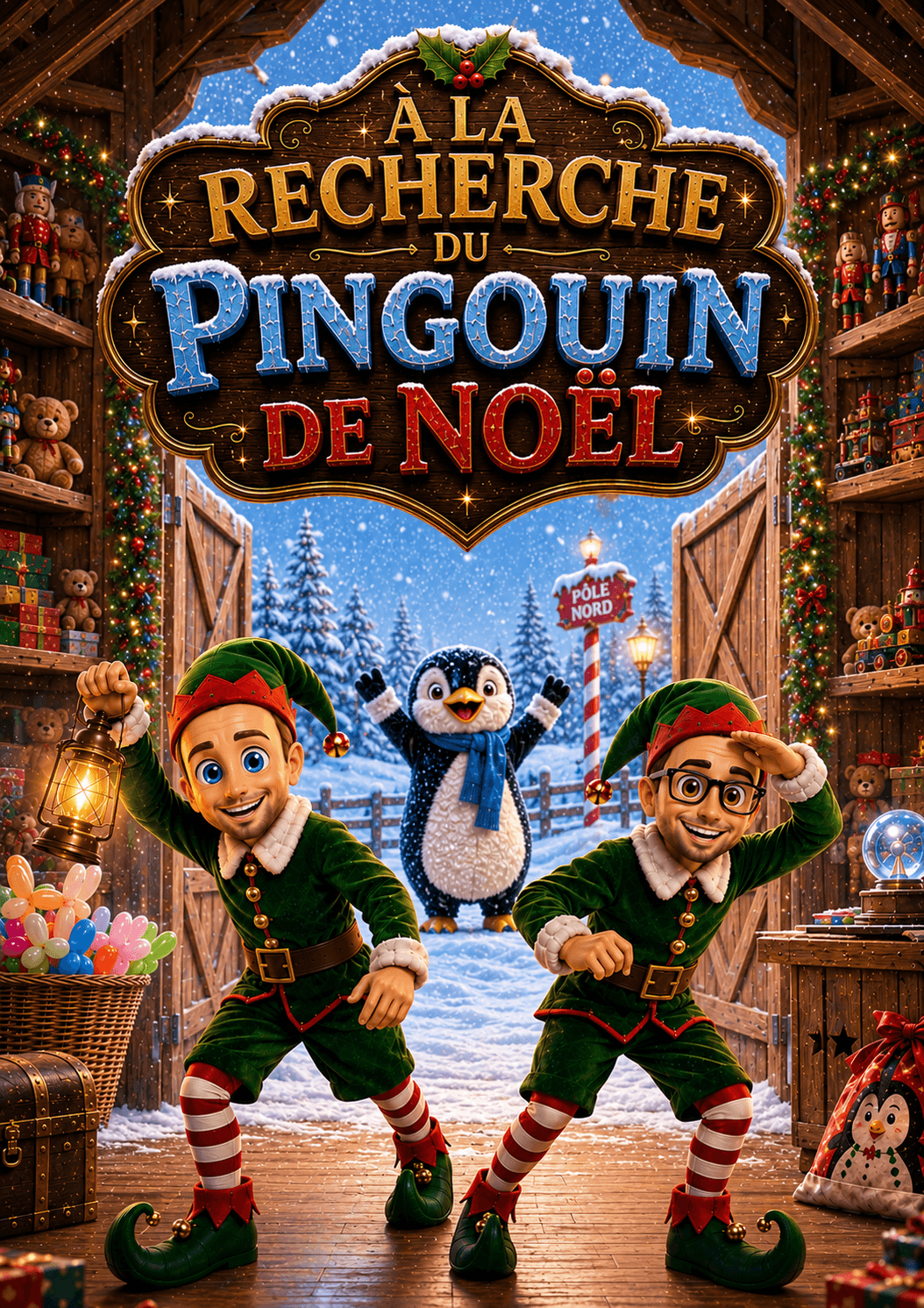 Spectacle de noel magicien enfant gironde et landes