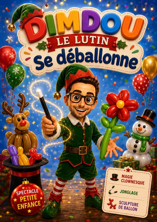 Spectacle de noël creche 0-3 ans bordeaux gironde aquitaine Noel light